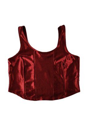 La La Land Creative Co. “Be Original” Crop Top – Large | NWT | Henna (Rust Tone)